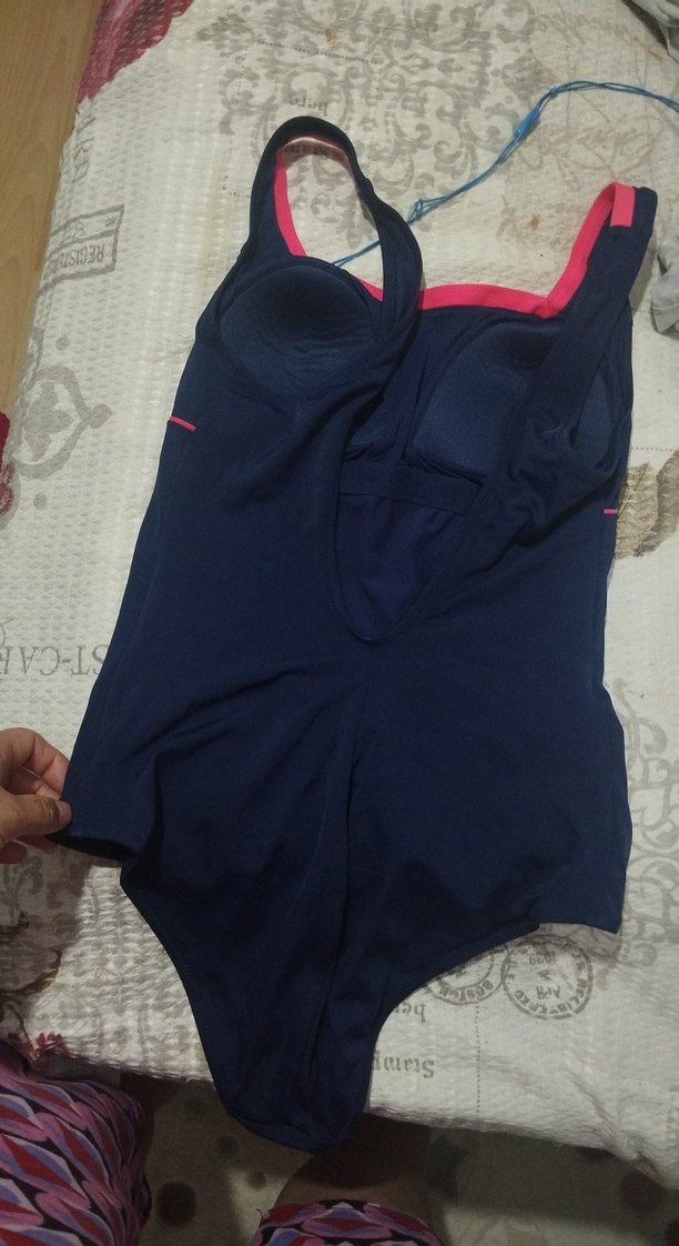 Lacivert Strappy Kadın Mayo - Görsel 4