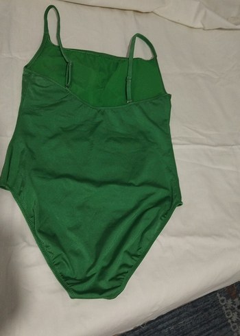 Yeşil Dikişsiz Midi Mayo - Görsel 4