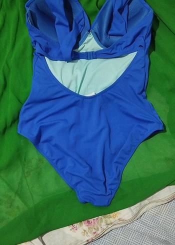 Kadın Mavi Strappy Mayo - Görsel 3