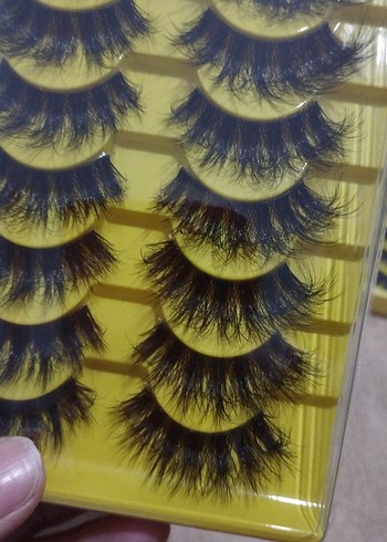 Parlak Mavi Takma Kirpik Seti - Görsel 3