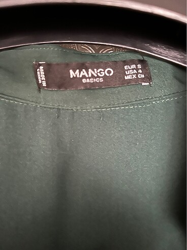 Mango mango yesil gomlek