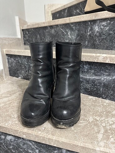 Zara Topuklu Bot ayakkabı