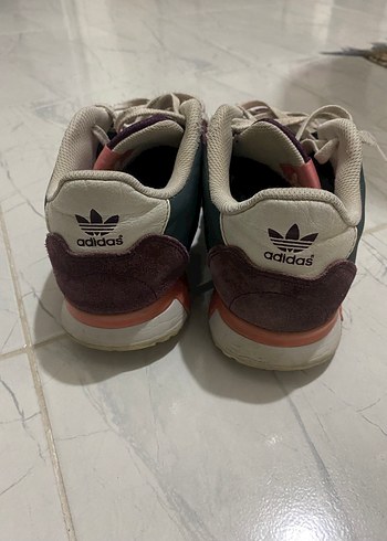 Mor Bağcıklı Kadın Spor Ayakkabı - Görsel 3