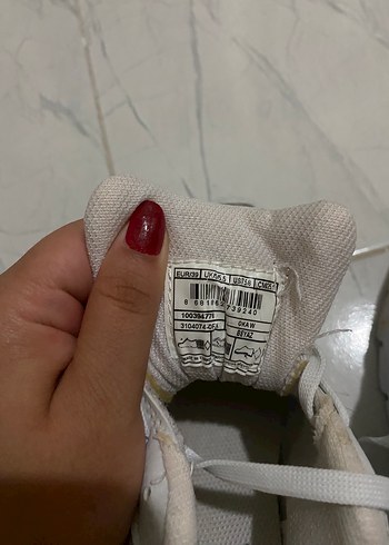 Beyaz Bağcıklı Kadın Spor Ayakkabı - Görsel 4