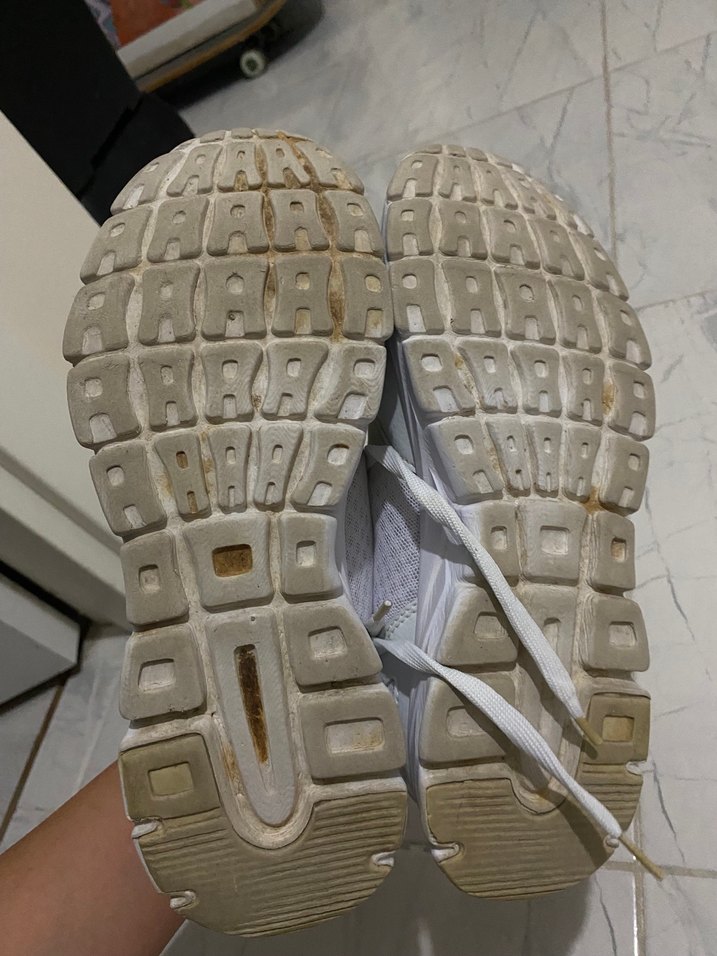 Beyaz Bağcıklı Kadın Spor Ayakkabı - Görsel 3