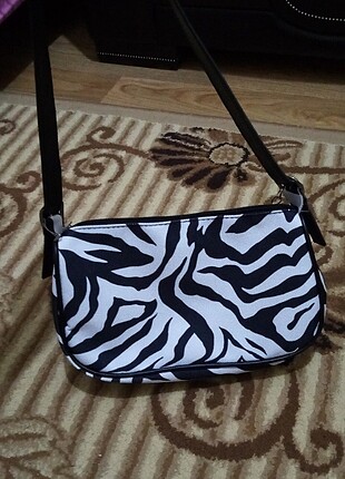 Diğer Zebra Desenli çanta 