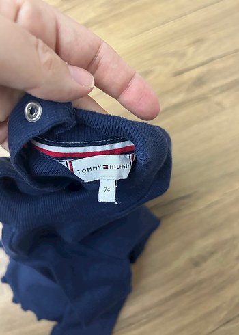 tommy hilfiger kız erkek bebek badi - Görsel 4