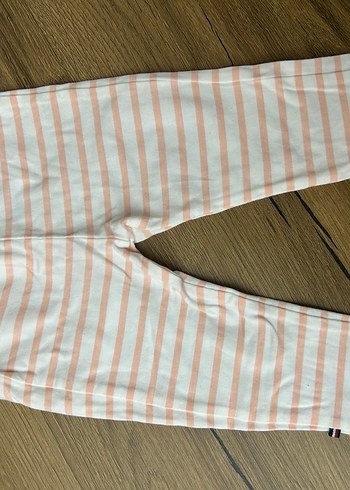 Tommy hilfiger kız Çocuk Çizgili Pamuklu - Görsel 2