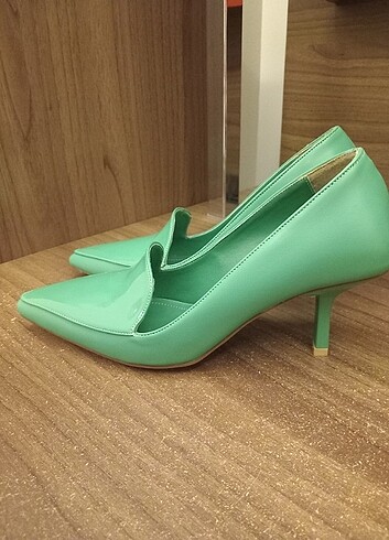Melissa Yeşil ayakkabı