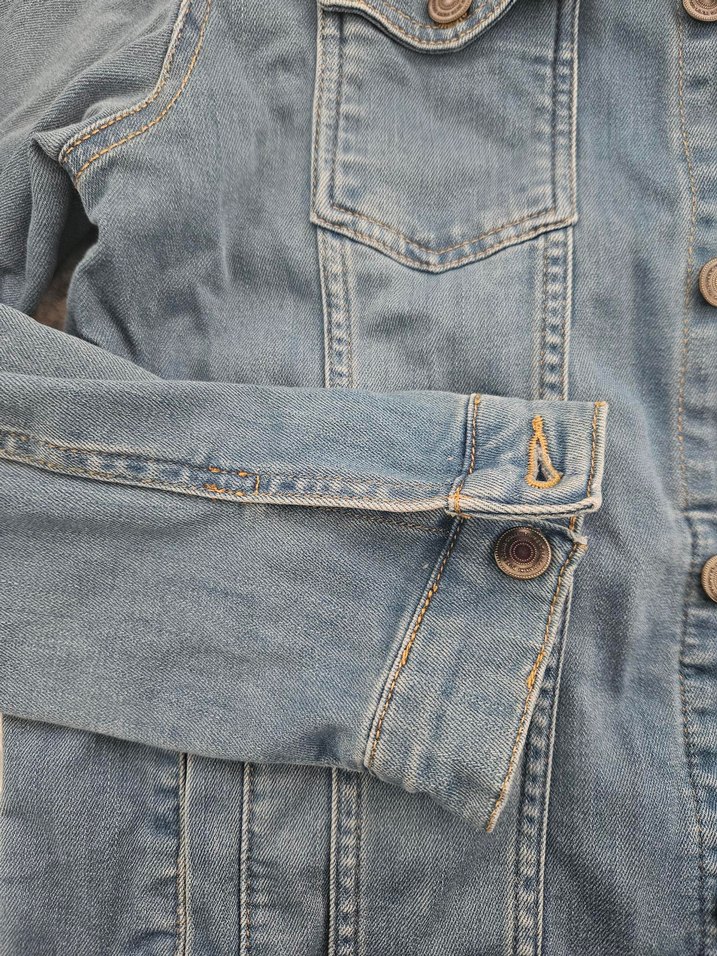 Denim Kot Ceket erkek - Görsel 4