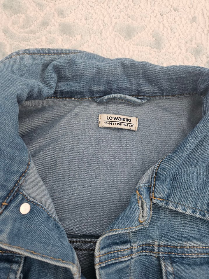 Denim Kot Ceket erkek - Görsel 2