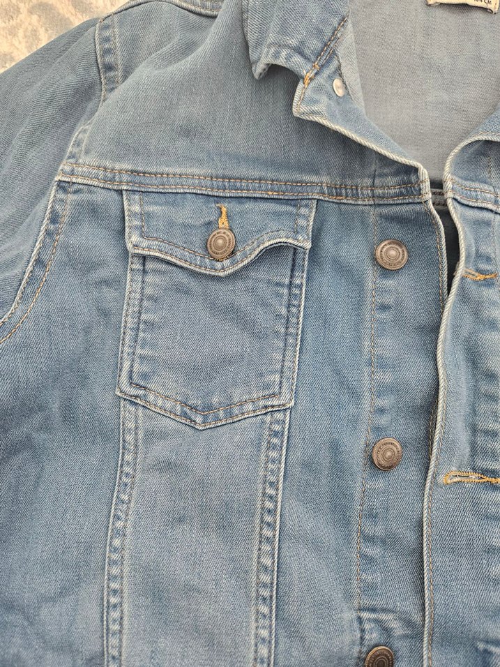 Denim Kot Ceket erkek - Görsel 3