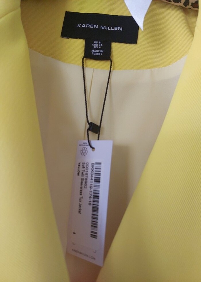 Yelek fosfor sari EFSANEEEE - Görsel 3