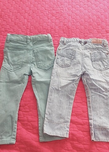 12-18 Ay Beden 2 adet çocuk lcw pantolon