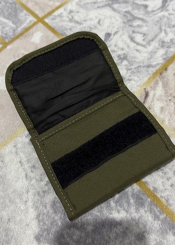 Çocuklar için Kamuflaj Desenli Khaki Cüzdan - Görsel 6