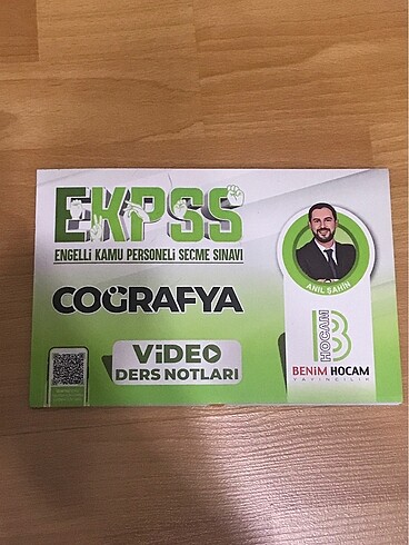 EKPSS COĞRAFYA BENİM HOCAM DERS NOTU