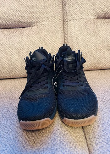 Siyah Spor Ayakkabı Velcro Detaylı basketbol - Görsel 3