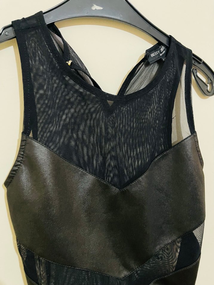 Kadın Siyah Gotik suitbody - Görsel 2