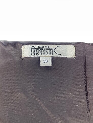 36 Beden kahverengi Renk Vintage Love Kısa Elbise %70 İndirimli.