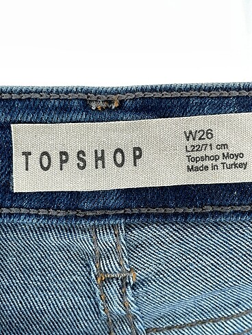 Topshop Jean / Kot Şort %70 İndirimli. - Görsel 4