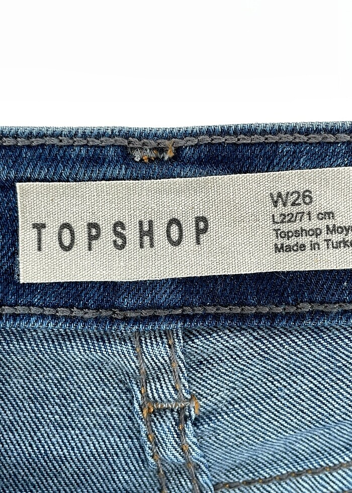 Topshop Jean / Kot Şort %70 İndirimli. - Görsel 4