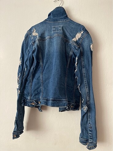 xs Beden mavi Renk Guess jean ceket