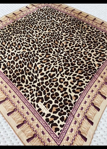 Pierre Cardin Pierre Cardin Leopar Desenli Eşarp