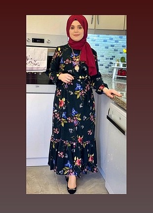 Kıs bahcesi elbise
