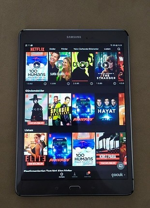 Samsung Galaxy Tab A Tablet bilgisayar 2gb Ram temiz kusursuz