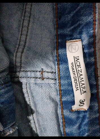 30 Beden lacivert Renk Jack Zamara zincir detaylı pantolon 