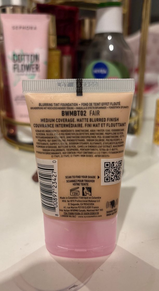 NYX Bare With Me Blur BB Krem 02 Fair - Görsel 2