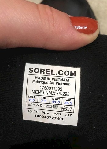 SOREL  CHEYANNE II ERKEK BOT 41,5 - Görsel 6