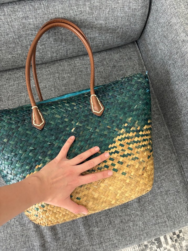 Bohem Çok Renkli Püsküllü Kadın Çanta - Görsel 3