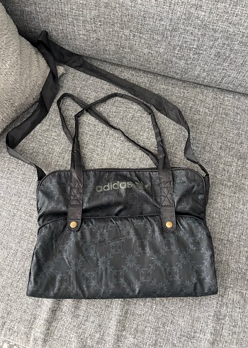 Gri Adidas Baskılı Çanta - Görsel 2