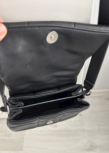 Siyah Kareli Kadın Çanta - Görsel 2