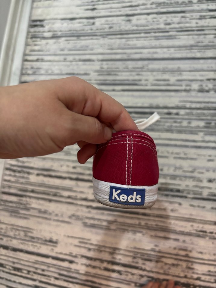 Keds Kırmızı Düz Tabanlı Kadın Spor Ayakkabı - Görsel 2