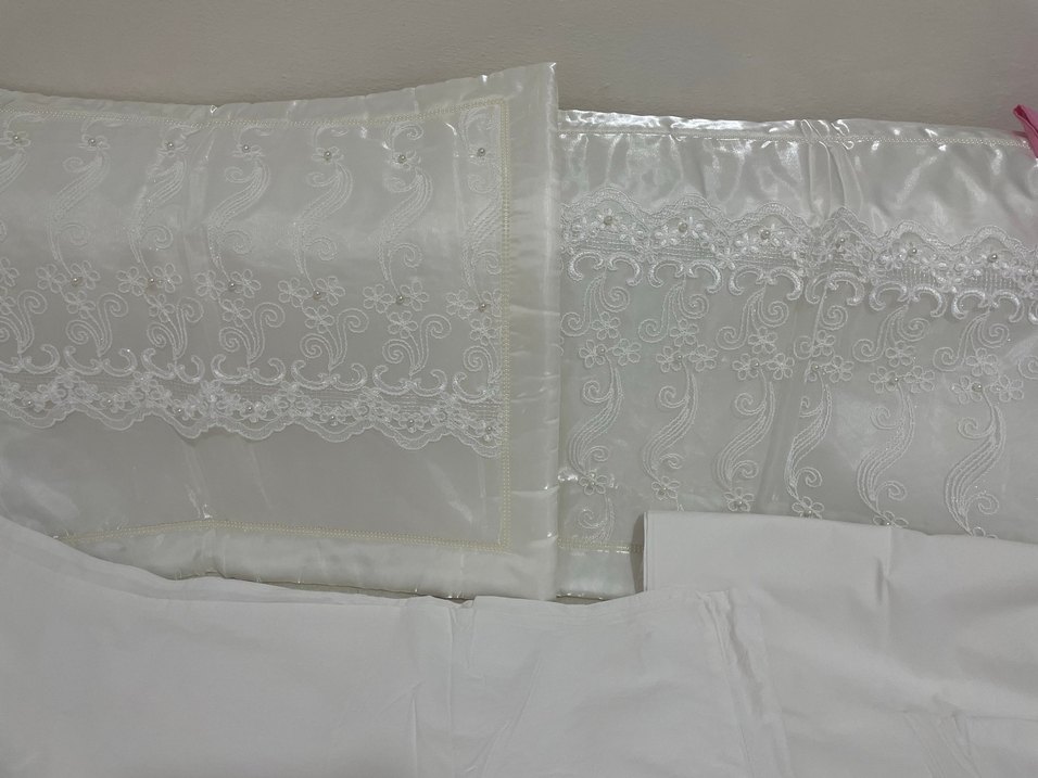 İşlemeli yatak örtüsü - Görsel 5