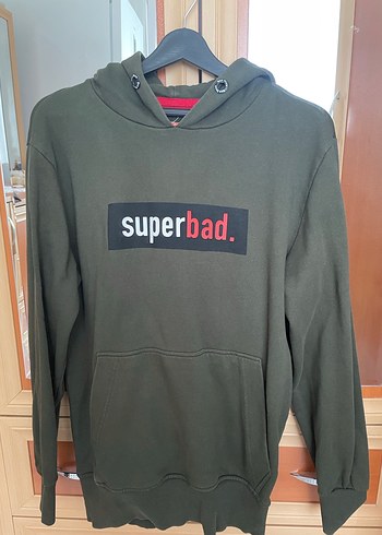 Erkek Kapüşonlu Sweatshirt Superbad Baskılı - Görsel 7