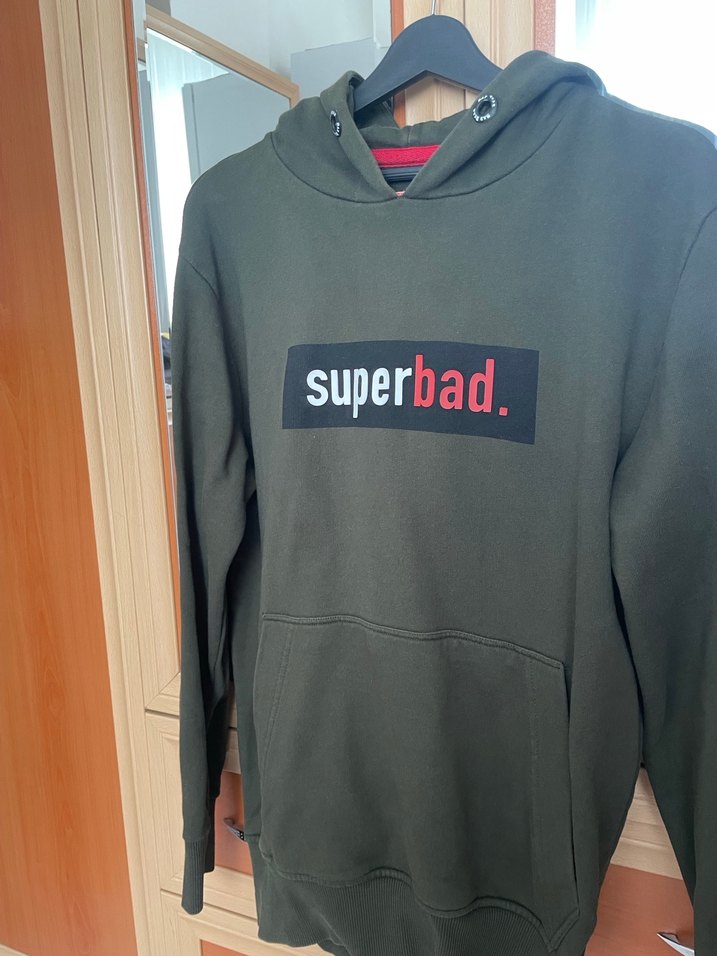 Erkek Kapüşonlu Sweatshirt Superbad Baskılı - Görsel 3