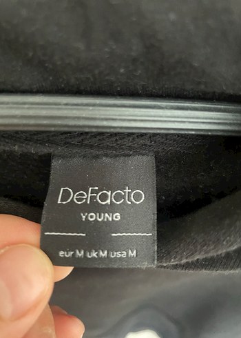 Erkek Siyah Kapüşonlu Sweatshirt - Görsel 12