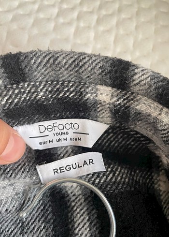 Gri Ekoseli Düğmeli Erkek Gömlek - Görsel 11