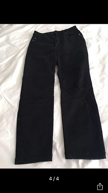 36 Beden siyah Renk Siyah yüksek bel pantolon