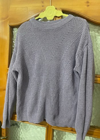 Mor Triko Kadın Kazak - Görsel 10