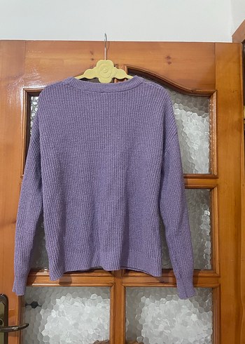 Mor Triko Kadın Kazak - Görsel 4