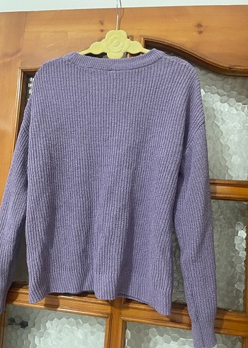 Mor Triko Kadın Kazak - Görsel 6