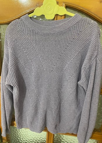 Mor Triko Kadın Kazak - Görsel 8