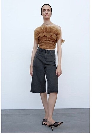 Zara büstiyer tül detaylı