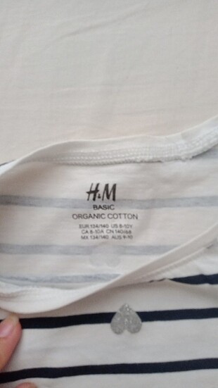 10 Yaş Beden kız çocuk 2 li h&m paket