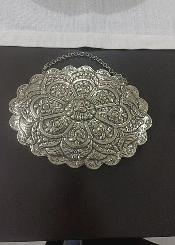 antika gumus Dekoratif Ayna - Görsel 5