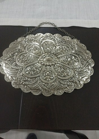 antika gumus Dekoratif Ayna - Görsel 4